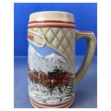 (1) Budweiser Clydesdale Beer Stein