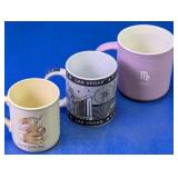(3) Assorted Coffee Mugs