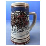 (1) Budweiser Clydesdale Beer Stein