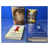 (4) Diverse Contemporary Reading Books Lot