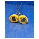 (2) Cooper Coolit-Rite Thermometers