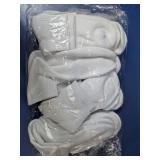 (12) Silky Socks White Ankle Socks