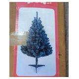 4FT Hinged Natural Pine Christmas Tree