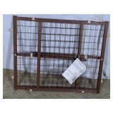 (1) Wood Frame Wire Panel Gate