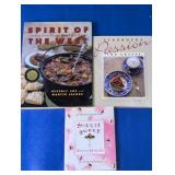 (3) Distinct Cookbook Collection Trio