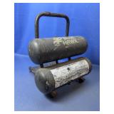 (1) Blue Hawk Dual Metal Air Tanks Frame