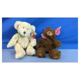 (2) Plush Teddy Bears