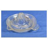 (1) Glass Citrus Juicer