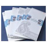 (6)Relax & Note: Coloring Notepads Lot