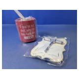 (2)Gag Gift Mug & Glamorous Corkscrew Set