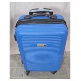 IT Luggage Bright Blue Carry-On Suitcase