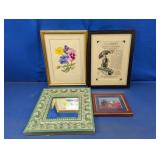(4) Framed Art & Dï¿½cor - El Mirasol & More