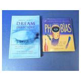 (2) Paperback Books: Dream Directory & Phobias