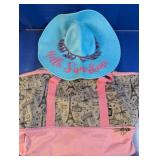 (2) Coastalista Hat & Argo Sport Tote Bag
