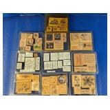 (10) Stampinï¿½ Up! Rubber Stamp Sets