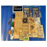 (1) Assorted Crafting Lot ï¿½ Inkadinkado & More