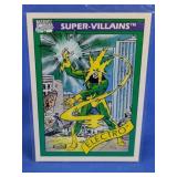 (1) 1990 Marvel Electro Super Villains Card No.58