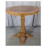 (1) Round Pedestal Accent Table