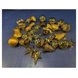 (1) Gold Christmas Ornaments ï¿½ Bells & More