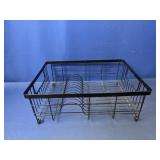 (1) Metal Rolling Wire Rack