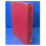 (1) Stamp Album w/ Binder & Covers Collection