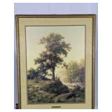 (1) Framed ï¿½Evening Radianceï¿½ Windberg Art Print