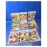 (9) Taste of Home Quick Cooking Magazines