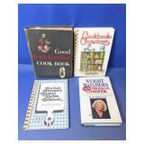 (4) Vintage Spiral & Hardcover Cookbooks