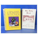 (3) Louisiana Spiral-Bound Cookbooks