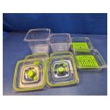 (4) FoodSaver Vacuum Seal Storage Set