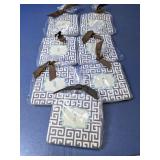 (7)Monogrammed Key Design Memo Pads/Notepads