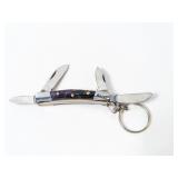 (1) Multi-Blade Keychain Pocket Knife