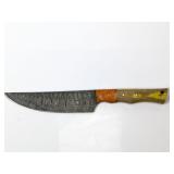 (1) Decorative Pattern Steel Knife