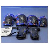 (3) Youth Protective Pad Set w/ Wrist Guards