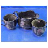 (3) Mikasa Rondo Tango Cups & Creamer