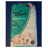 (1) Rascal + Friends Size 1 Diapers (38ct)