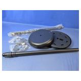 (1) Black Stand Base & Hardware Set