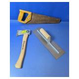 (3) Collins Axe & Hand Tools