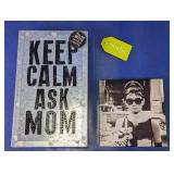 (2) Studio DEMDACO Wall Decor Art Set