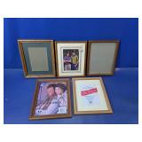 Assorted Wooden Picture Frames