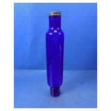 Vintage Cobalt Glass Rolling Pin