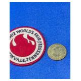 1982 Knoxville Tennessee Worlds Fair Patch & Coin
