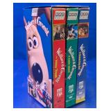 Wallace & Gromit VHS Tapes Set