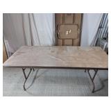 (1) Rectangular Folding Utility Table