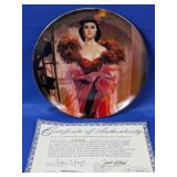 (4) W.S. George Gone With the Wind Plates