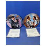 (2) Decorative Collector Plates w/ Certificates