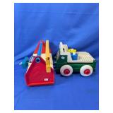 Fisher-Price Toy Power Workshop & Push Wagon