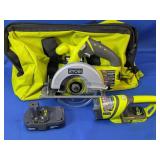 (3) Ryobi ONE+ Tool Set w/ Bag