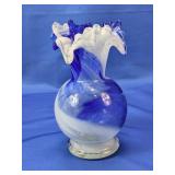 (1) Handblown Art Glass Vase