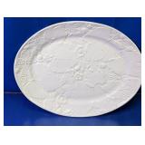 (1) Made in Italy Embossed Oval Platter